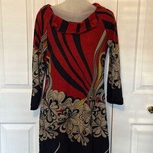 Aryeh Anthropologie Patterned Tunic Sz XL  GUC W60